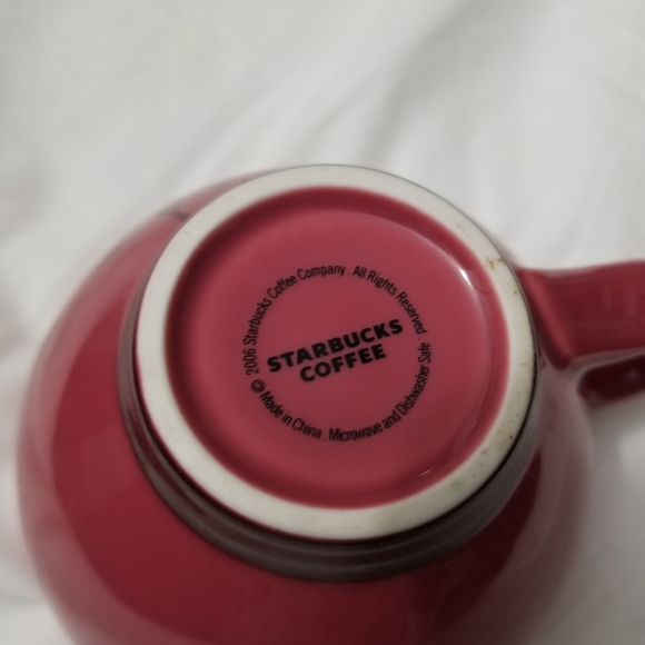 2006 Floral Starbucks Mug